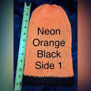 Double knit, reversible beanie